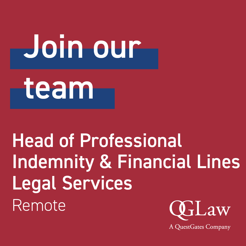 Head of professional Indemnity Head of professional Indemnity