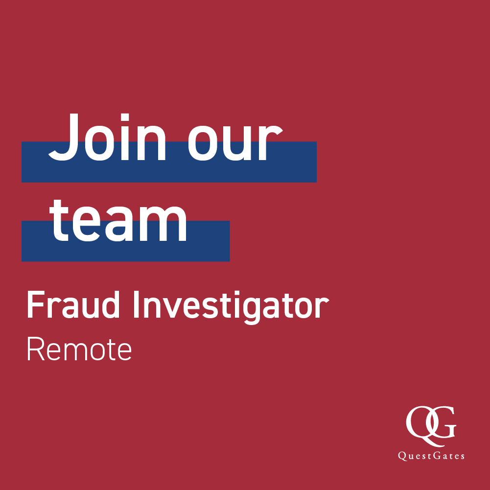 Fraud Investigator<br />
Remote QuestGates