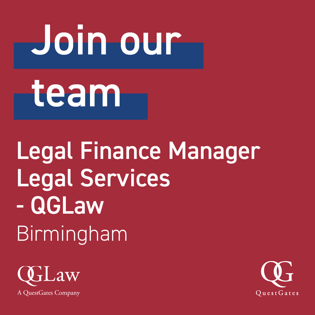 Legal Finance Manager - QG Law